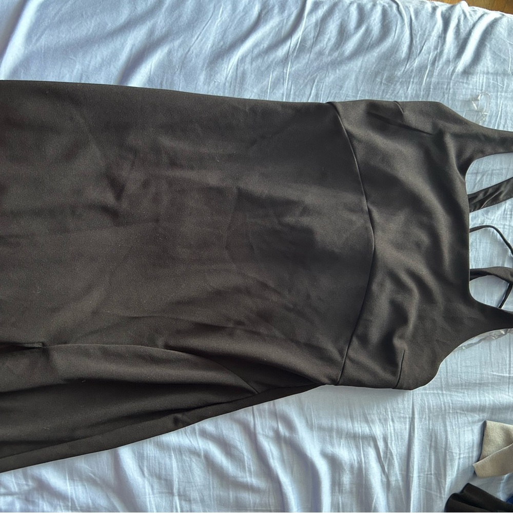 Fashion Nova Black Maxi Dress
